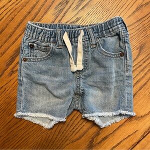 GAP Blue Denim Kids Shorts 6-12 months